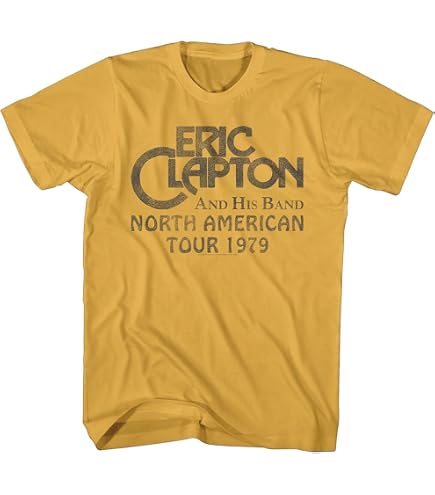 American Classics Eric Clapton San Francisco 1987 T Shirt Beige SM